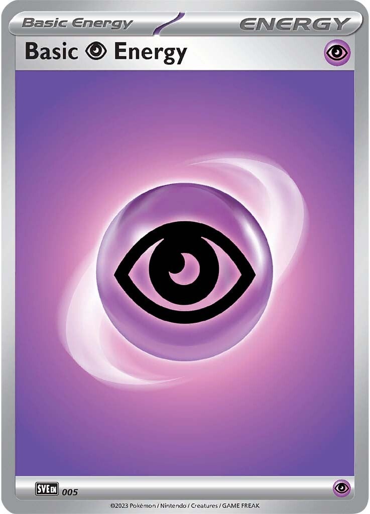 Psychic Energy (005) [Scarlet & Violet: Base Set] | Shuffle n Cut Hobbies & Games