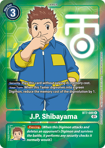 J.P. Shibayama [BT7-089] (Alternative Art - Box Topper) [Next Adventure] | Shuffle n Cut Hobbies & Games