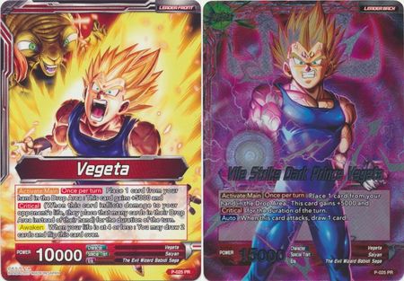 Vegeta // Vile Strike Dark Prince Vegeta (P-025) [Promotion Cards] | Shuffle n Cut Hobbies & Games