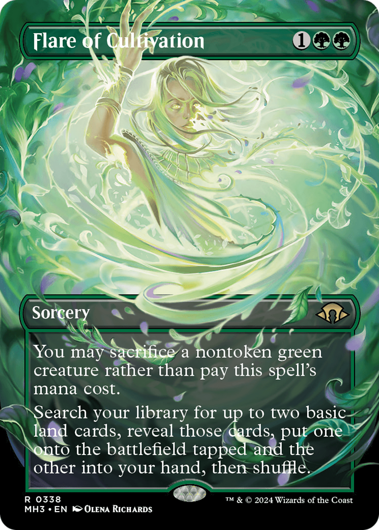 Flare of Cultivation (Borderless) [Modern Horizons 3] | Shuffle n Cut Hobbies & Games