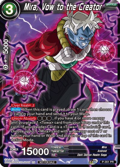 Mira, Vow to the Creator (P-351) [Tournament Promotion Cards] | Shuffle n Cut Hobbies & Games