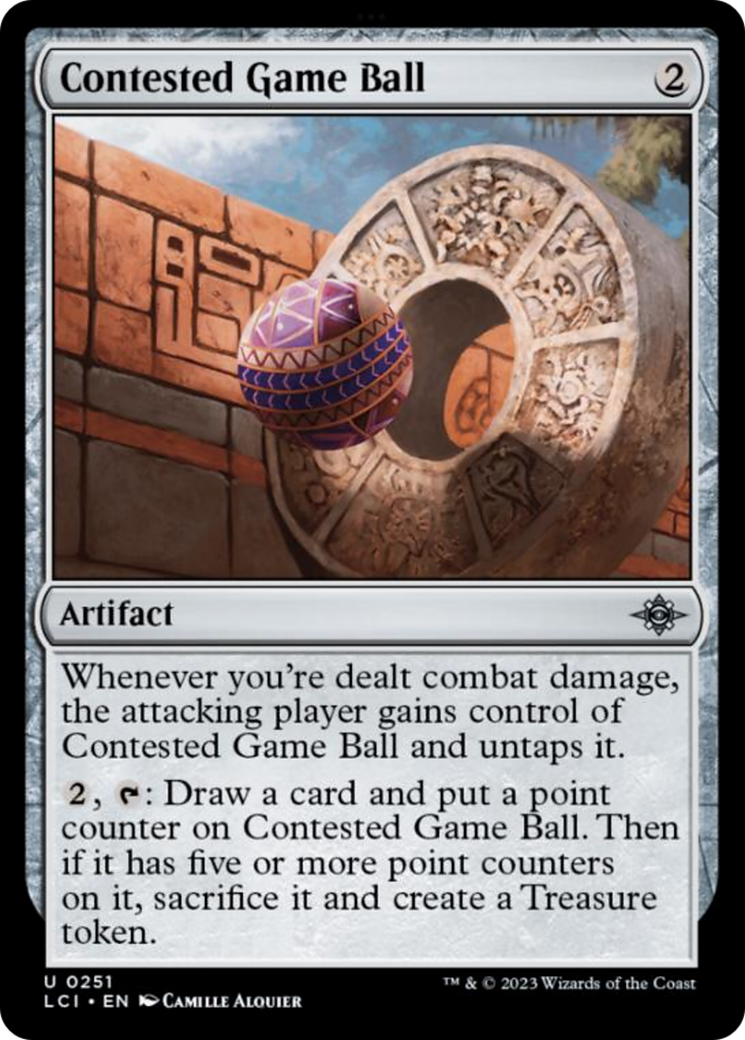 Contested Game Ball [The Lost Caverns of Ixalan] | Shuffle n Cut Hobbies & Games