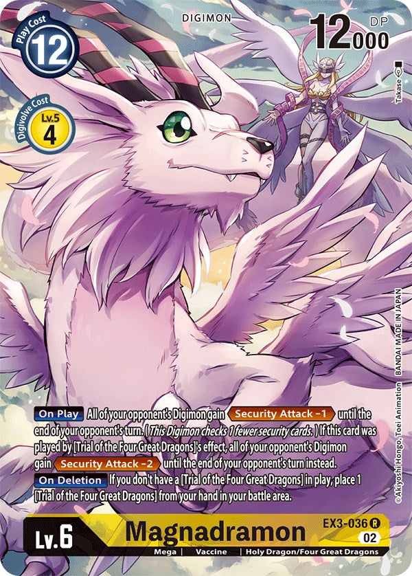 Magnadramon [EX3-036] (Alternate Art) [Draconic Roar] | Shuffle n Cut Hobbies & Games