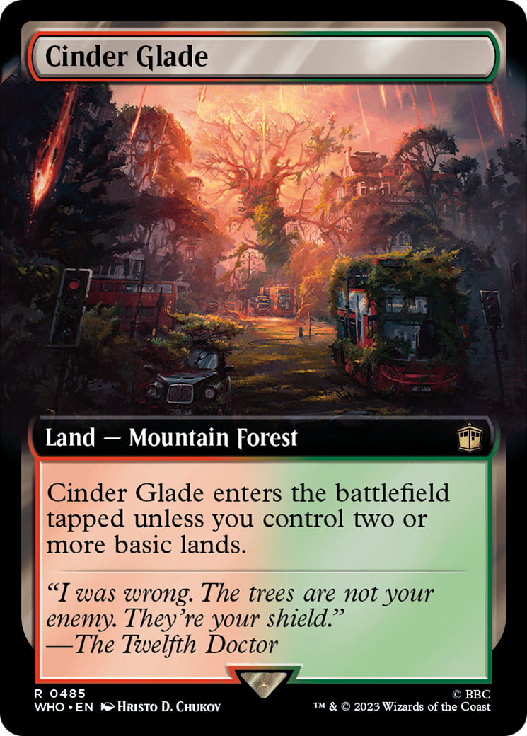 Cinder Glade (Extended Art) [Doctor Who] | Shuffle n Cut Hobbies & Games