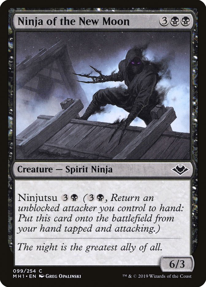 Ninja of the New Moon [Modern Horizons] | Shuffle n Cut Hobbies & Games