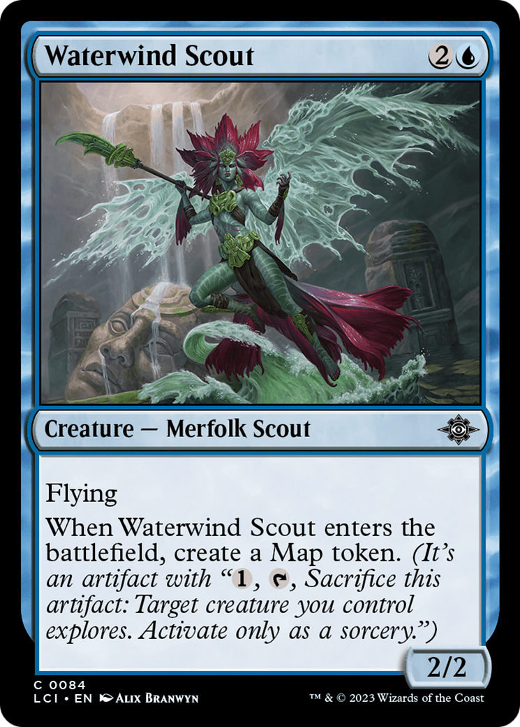 Waterwind Scout [The Lost Caverns of Ixalan] | Shuffle n Cut Hobbies & Games