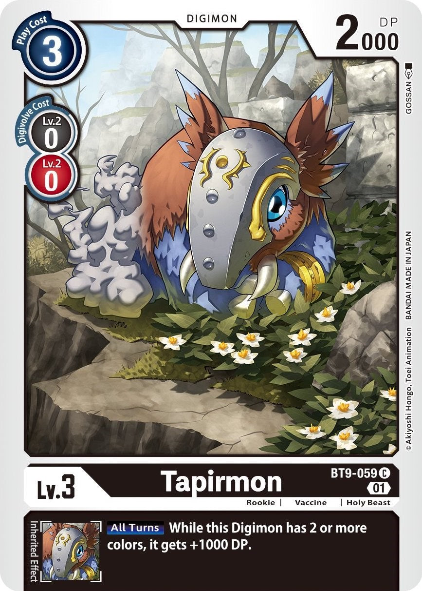 Tapirmon [BT9-059] [X Record] | Shuffle n Cut Hobbies & Games