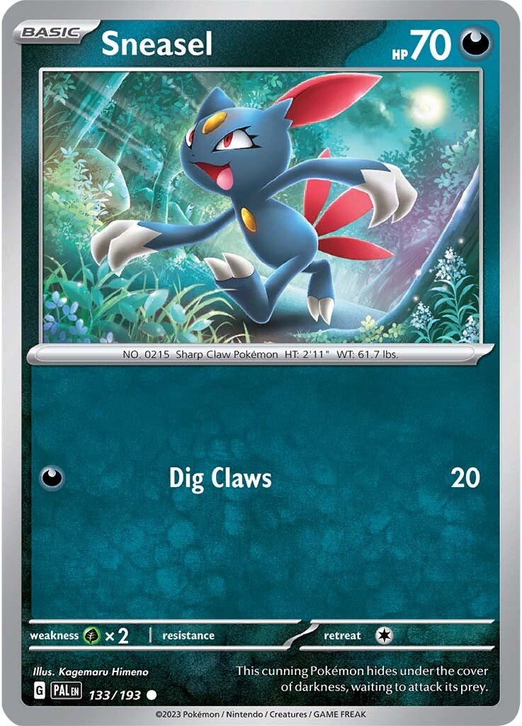 Sneasel (133/193) [Scarlet & Violet: Paldea Evolved] | Shuffle n Cut Hobbies & Games