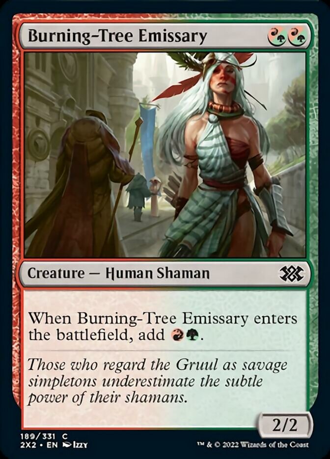 Burning-Tree Emissary [Double Masters 2022] | Shuffle n Cut Hobbies & Games