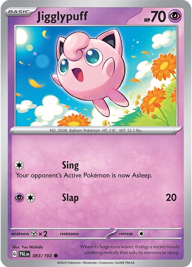 Jigglypuff (083/193) [Scarlet & Violet: Paldea Evolved] | Shuffle n Cut Hobbies & Games