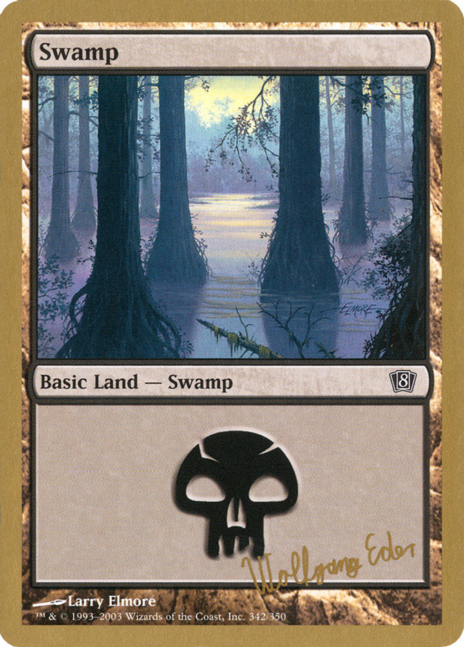 Swamp (344) (we342) [World Championship Decks 2003] | Shuffle n Cut Hobbies & Games