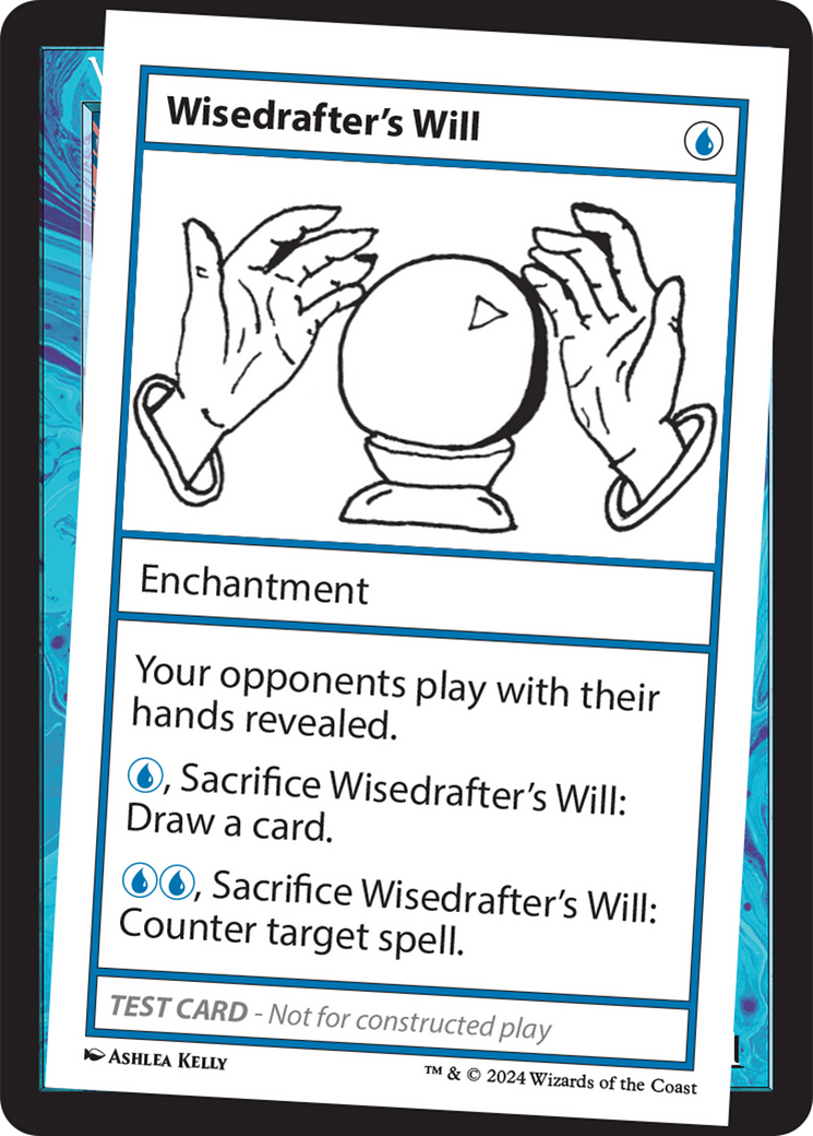 Wisedrafter's Will [Mystery Booster 2 Playtest Cards] | Shuffle n Cut Hobbies & Games