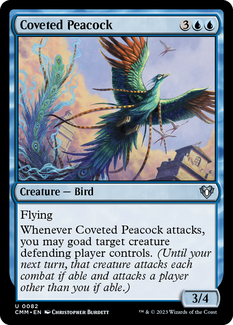 Coveted Peacock [Commander Masters] | Shuffle n Cut Hobbies & Games