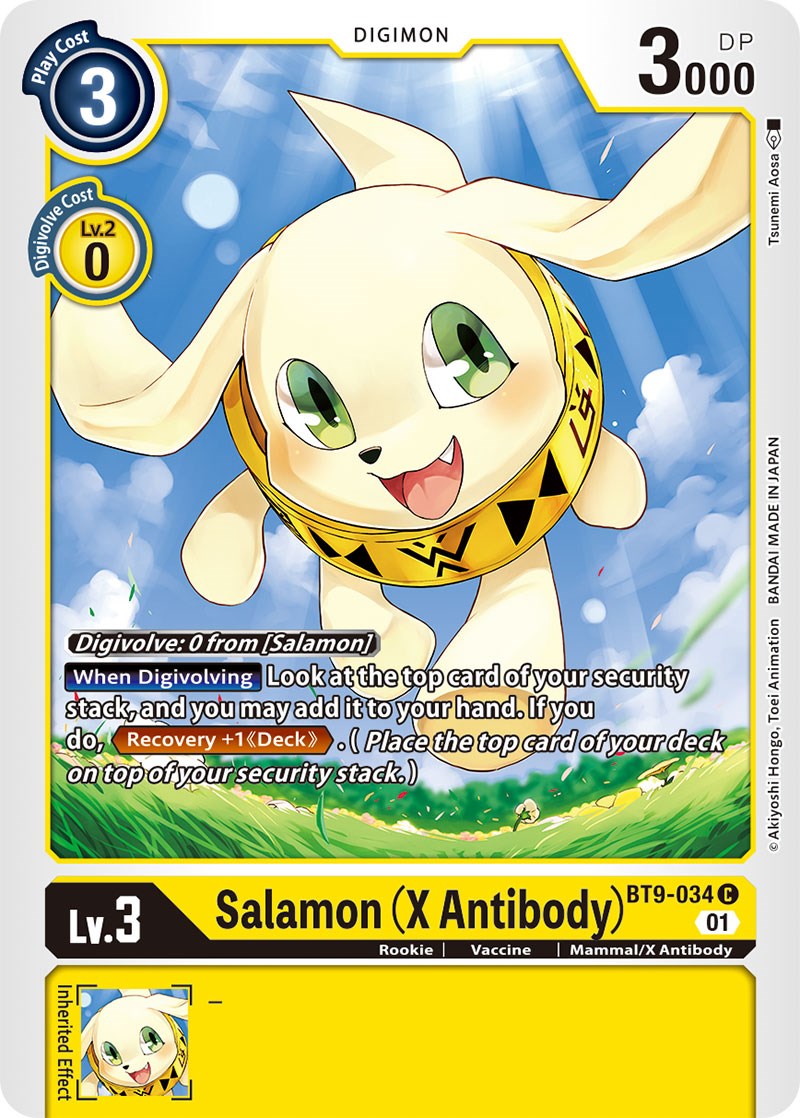 Salamon (X Antibody) [BT9-034] [X Record] | Shuffle n Cut Hobbies & Games