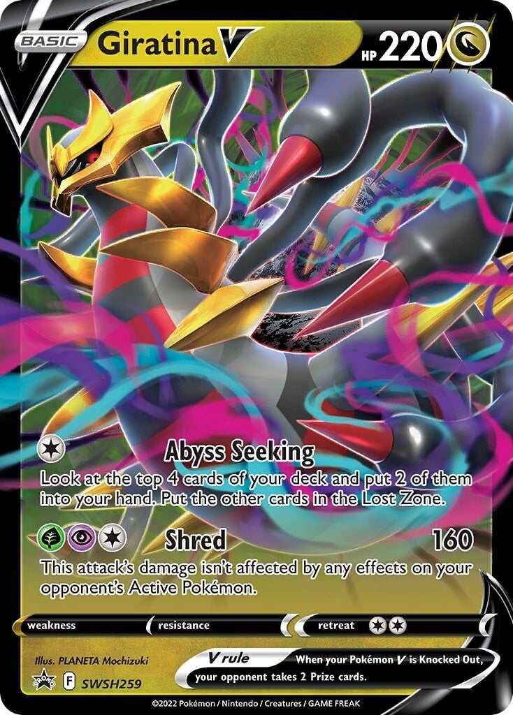 Giratina V (SWSH259) [Sword & Shield: Black Star Promos] | Shuffle n Cut Hobbies & Games