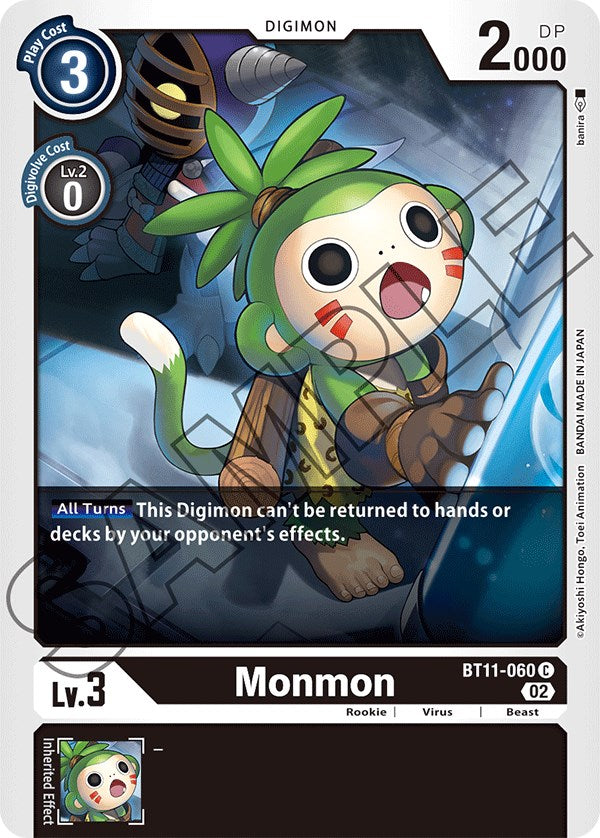 Monmon [BT11-060] [Dimensional Phase] | Shuffle n Cut Hobbies & Games