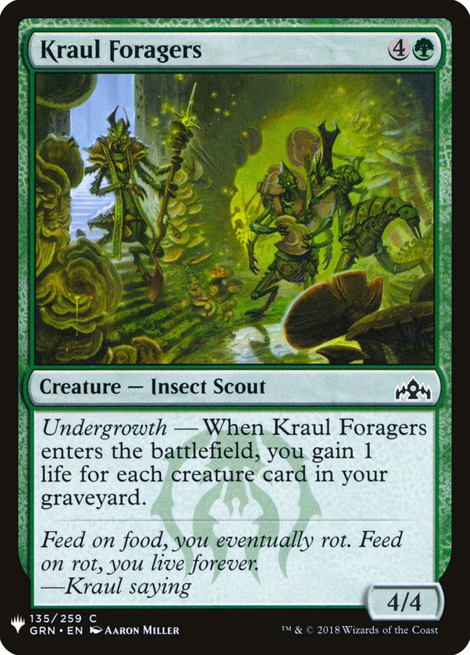 Kraul Foragers [Mystery Booster] | Shuffle n Cut Hobbies & Games