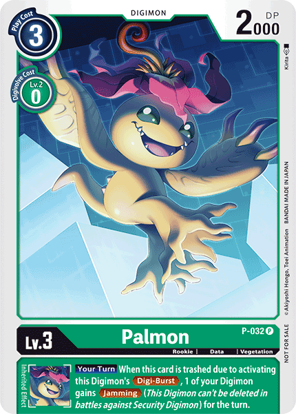 Palmon [P-032] [Promotional Cards] | Shuffle n Cut Hobbies & Games