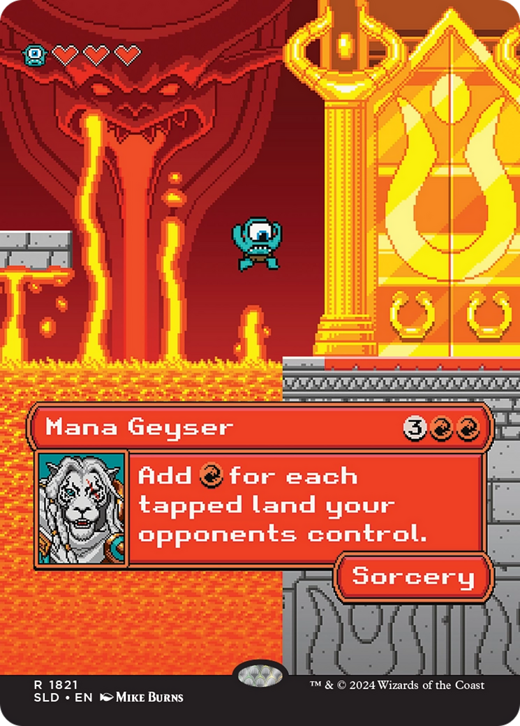 Mana Geyser [Secret Lair Drop Series] | Shuffle n Cut Hobbies & Games