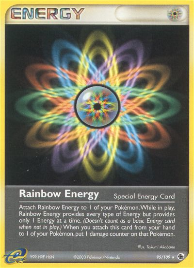 Rainbow Energy (95/109) [EX: Ruby & Sapphire] | Shuffle n Cut Hobbies & Games