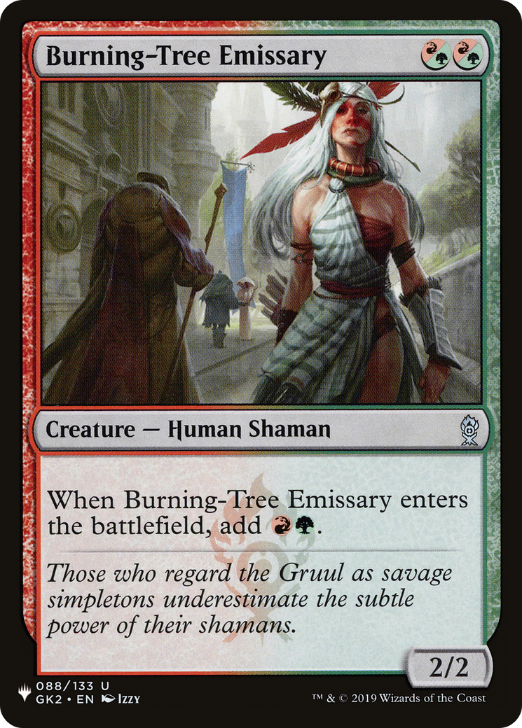 Burning-Tree Emissary [The List] | Shuffle n Cut Hobbies & Games