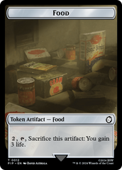 Food (0012) // Copy Double-Sided Token [Fallout Tokens] | Shuffle n Cut Hobbies & Games