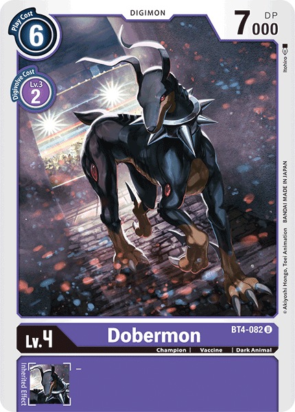 Dobermon [BT4-082] [Great Legend] | Shuffle n Cut Hobbies & Games