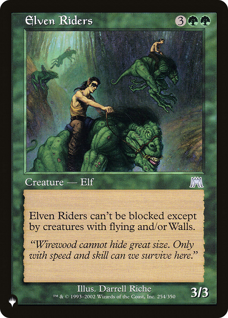 Elven Riders [The List] | Shuffle n Cut Hobbies & Games