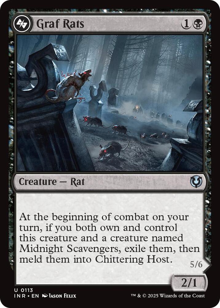 Graf Rats [Innistrad Remastered] | Shuffle n Cut Hobbies & Games