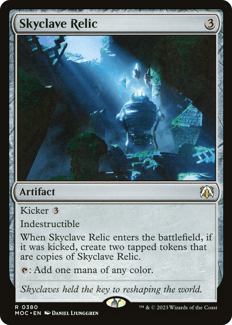 Skyclave Relic [March of the Machine Commander] | Shuffle n Cut Hobbies & Games