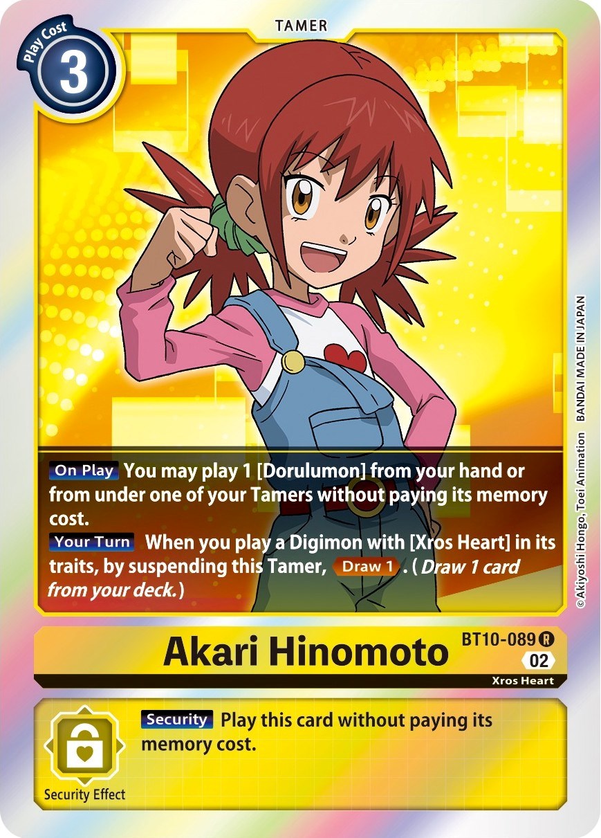 Akari Hinomoto [BT10-089] [Xros Encounter] | Shuffle n Cut Hobbies & Games