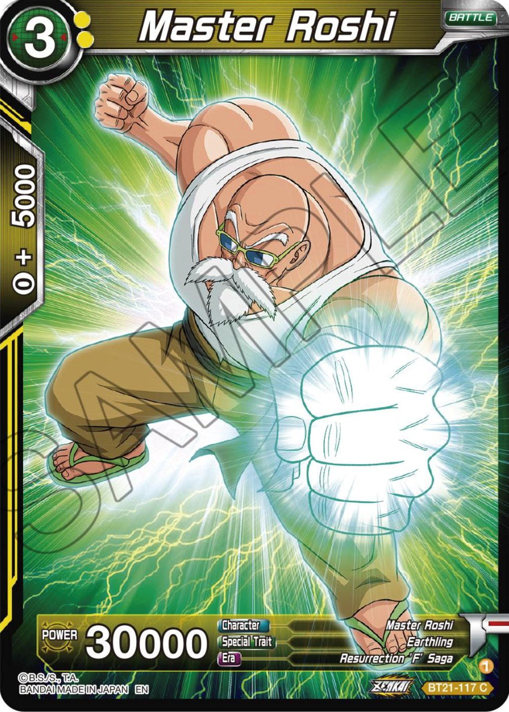 Master Roshi (BT21-117) [Wild Resurgence] | Shuffle n Cut Hobbies & Games