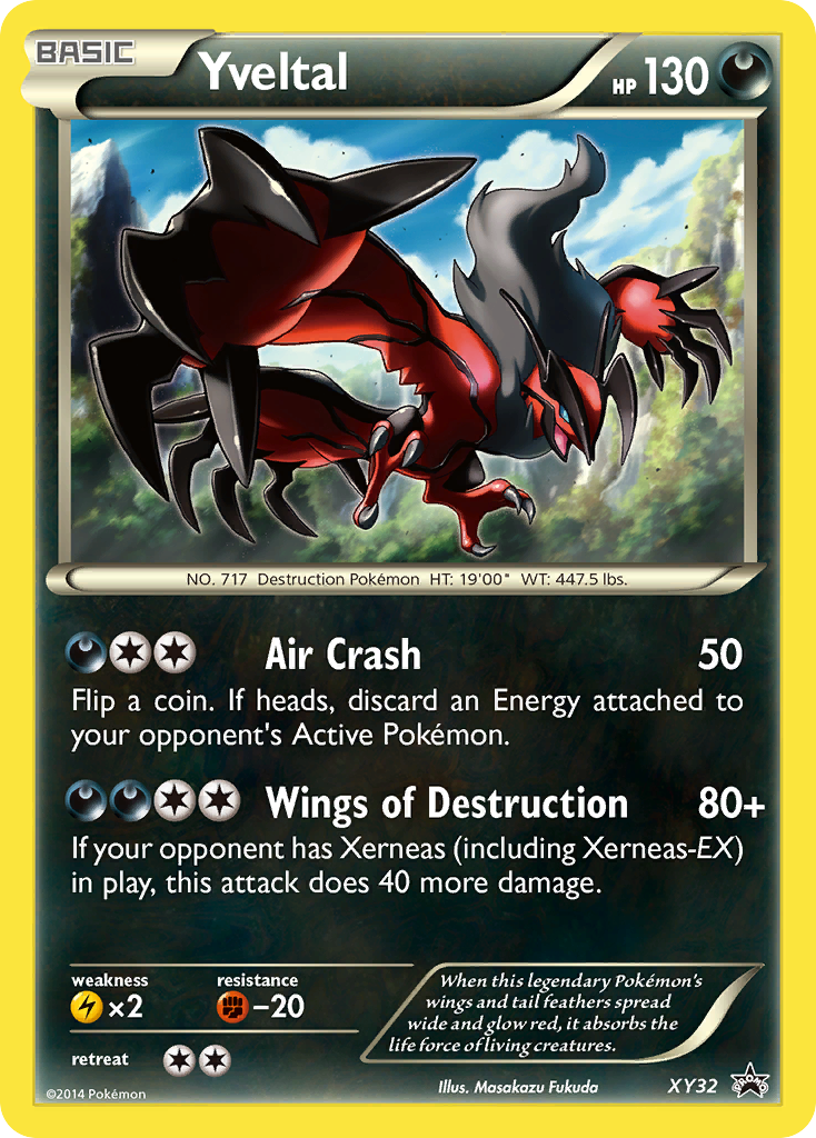 Yveltal (XY32) [XY: Black Star Promos] | Shuffle n Cut Hobbies & Games