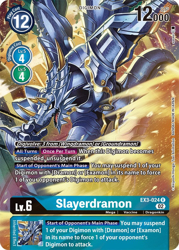 Slayerdramon [EX3-024] (Alternate Art) [Draconic Roar] | Shuffle n Cut Hobbies & Games