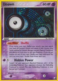 Unown (I) (I/28) [EX: Unseen Forces] | Shuffle n Cut Hobbies & Games