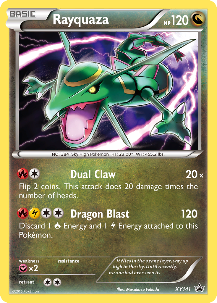 Rayquaza (XY141) [XY: Black Star Promos] | Shuffle n Cut Hobbies & Games