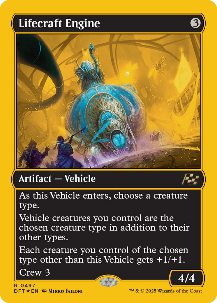 Lifecraft Engine (First-Place Foil) [Aetherdrift] | Shuffle n Cut Hobbies & Games