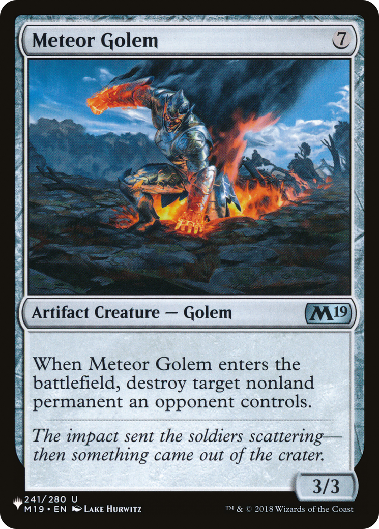 Meteor Golem [Secret Lair: From Cute to Brute] | Shuffle n Cut Hobbies & Games