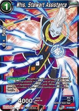 Whis, Stalwart Assistance (Unison Warrior Series Boost Tournament Pack Vol. 7) (P-368) [Tournament Promotion Cards] | Shuffle n Cut Hobbies & Games