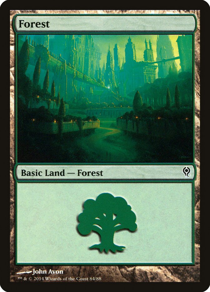 Forest (84) [Duel Decks: Jace vs. Vraska] | Shuffle n Cut Hobbies & Games