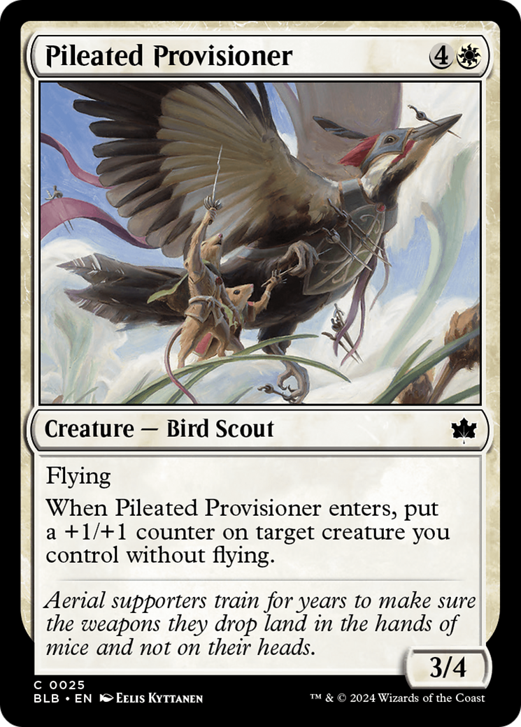 Pileated Provisioner [Bloomburrow] | Shuffle n Cut Hobbies & Games