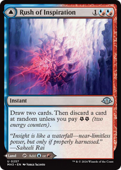 Rush of Inspiration // Crackling Falls [Modern Horizons 3] | Shuffle n Cut Hobbies & Games