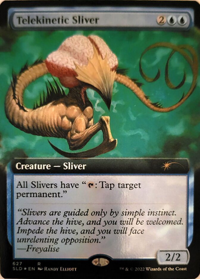 Telekinetic Sliver (Extended Art) [Secret Lair Drop Promos] | Shuffle n Cut Hobbies & Games