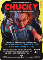 Chucky - Kardur, Doomscourge [Secret Lair Drop Series] | Shuffle n Cut Hobbies & Games