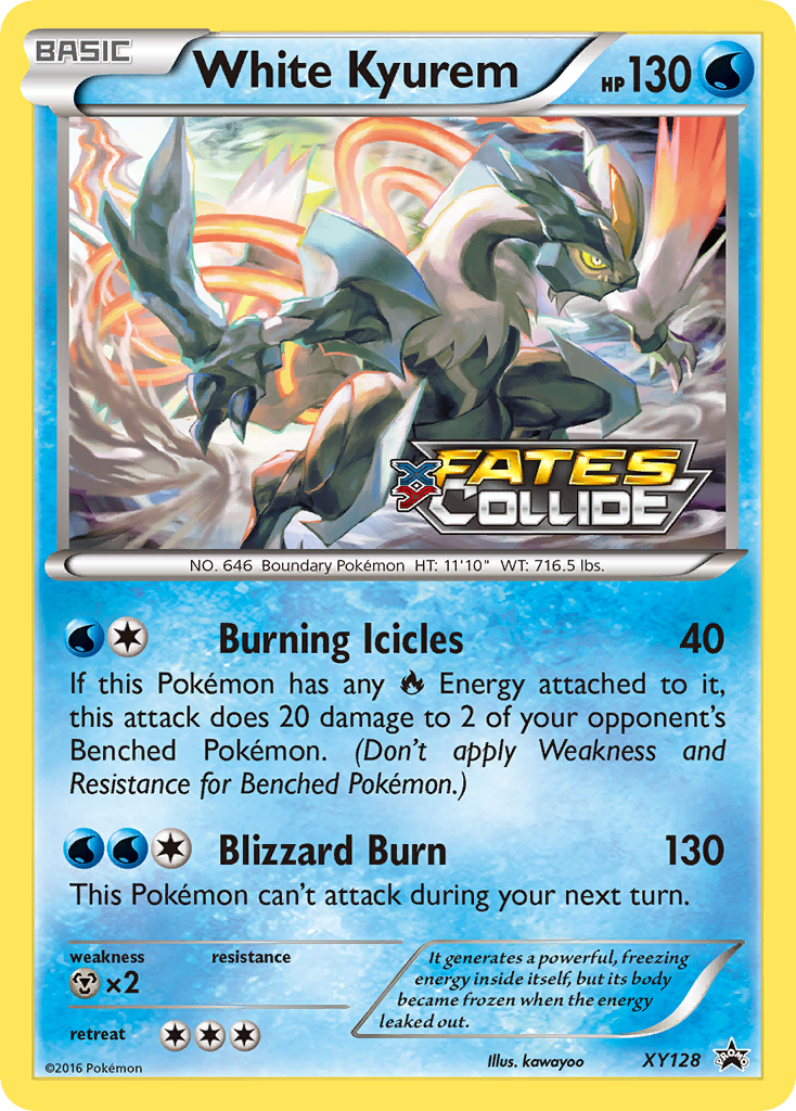 White Kyurem (XY128) [XY: Black Star Promos] | Shuffle n Cut Hobbies & Games