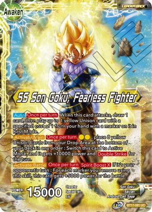 Son Goku // SS Son Goku, Fearless Fighter (BT17-081) [Ultimate Squad] | Shuffle n Cut Hobbies & Games