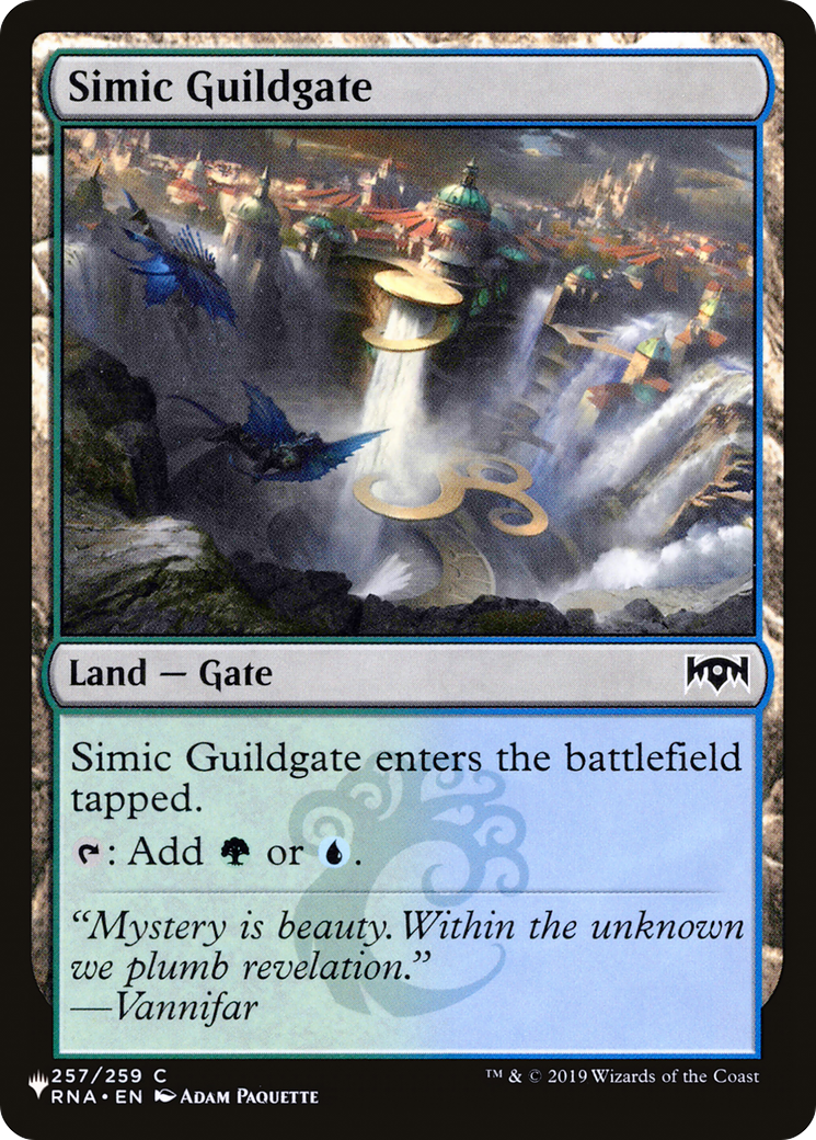 Simic Guildgate [The List] | Shuffle n Cut Hobbies & Games