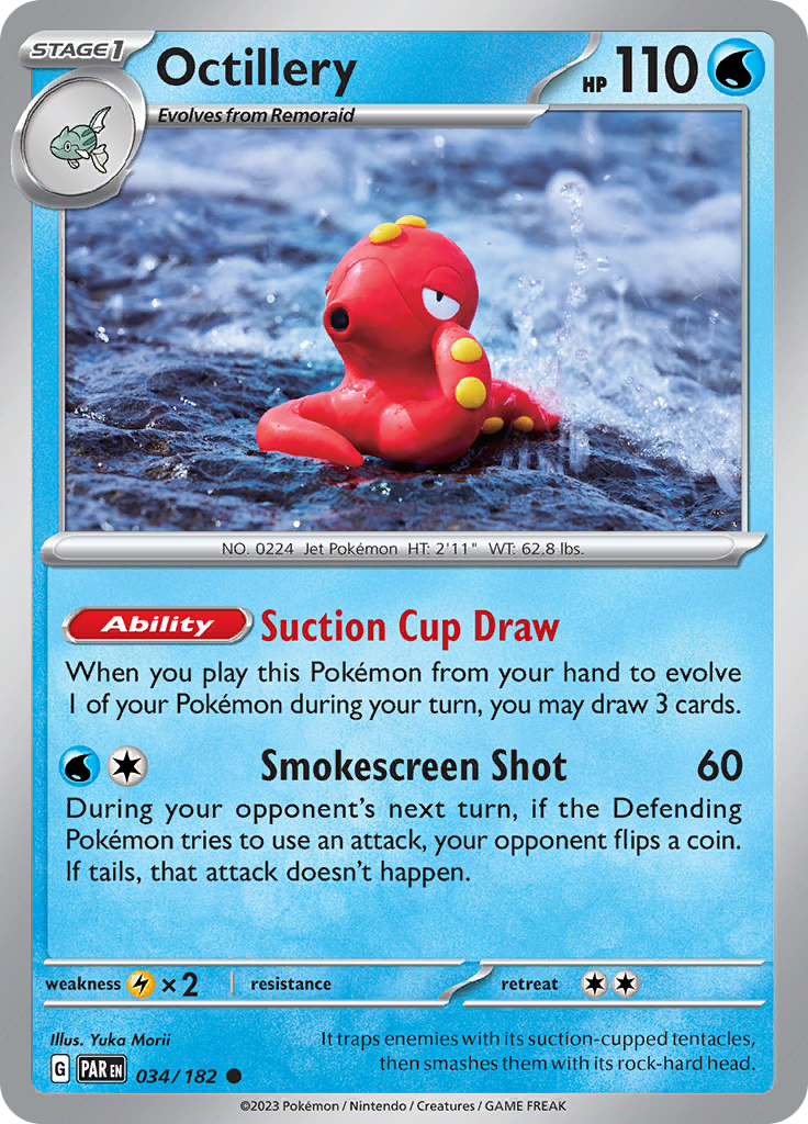 Octillery (034/182) [Scarlet & Violet: Paradox Rift] | Shuffle n Cut Hobbies & Games