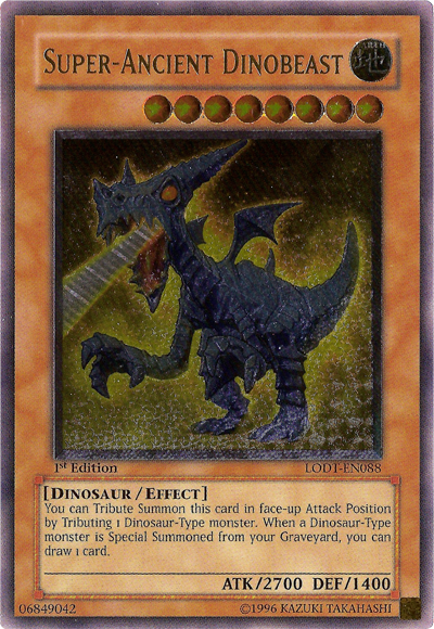 Super-Ancient Dinobeast [LODT-EN088] Ultimate Rare | Shuffle n Cut Hobbies & Games