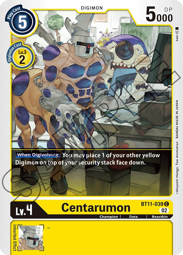 Centarumon [BT11-039] [Dimensional Phase] | Shuffle n Cut Hobbies & Games